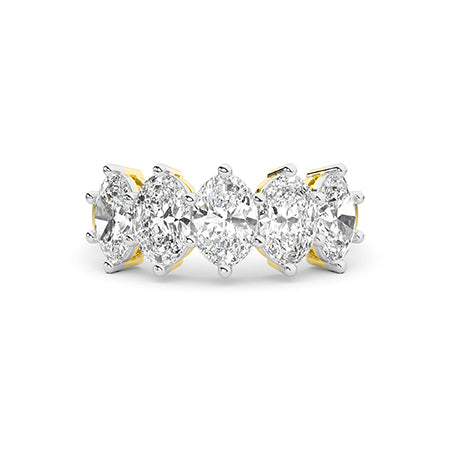 Oval LG Diamond Ring in White Gold - BH Diamond Center Antwerp