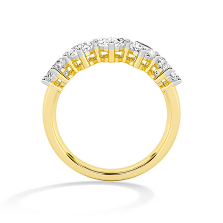 Oval LG Diamond Ring in White Gold - BH Diamond Center Antwerp