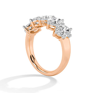 Oval LG Diamond Ring in White Gold - BH Diamond Center Antwerp