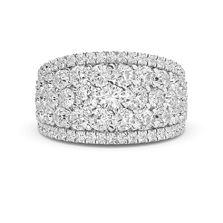 Round LG Diamond Ring in Yellow Gold - BH Diamond Center Antwerp