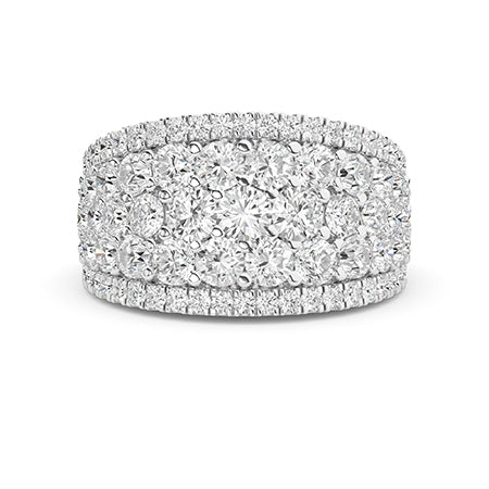 Round LG Diamond Ring in Yellow Gold - BH Diamond Center Antwerp