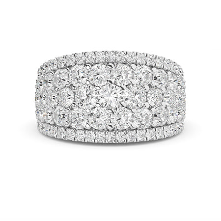 Round LG Diamond Ring in Yellow Gold - BH Diamond Center Antwerp
