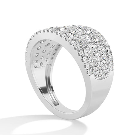 Round LG Diamond Ring in Yellow Gold - BH Diamond Center Antwerp