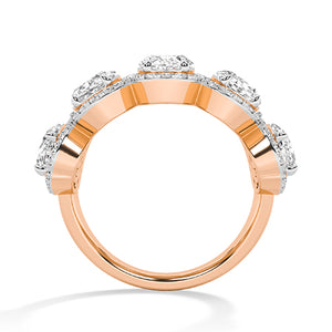 Oval LG Diamond Ring in Yellow Gold - BH Diamond Center Antwerp