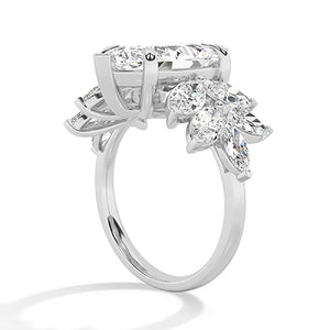 Marquise LG Diamond Ring in White Gold - BH Diamond Center Antwerp