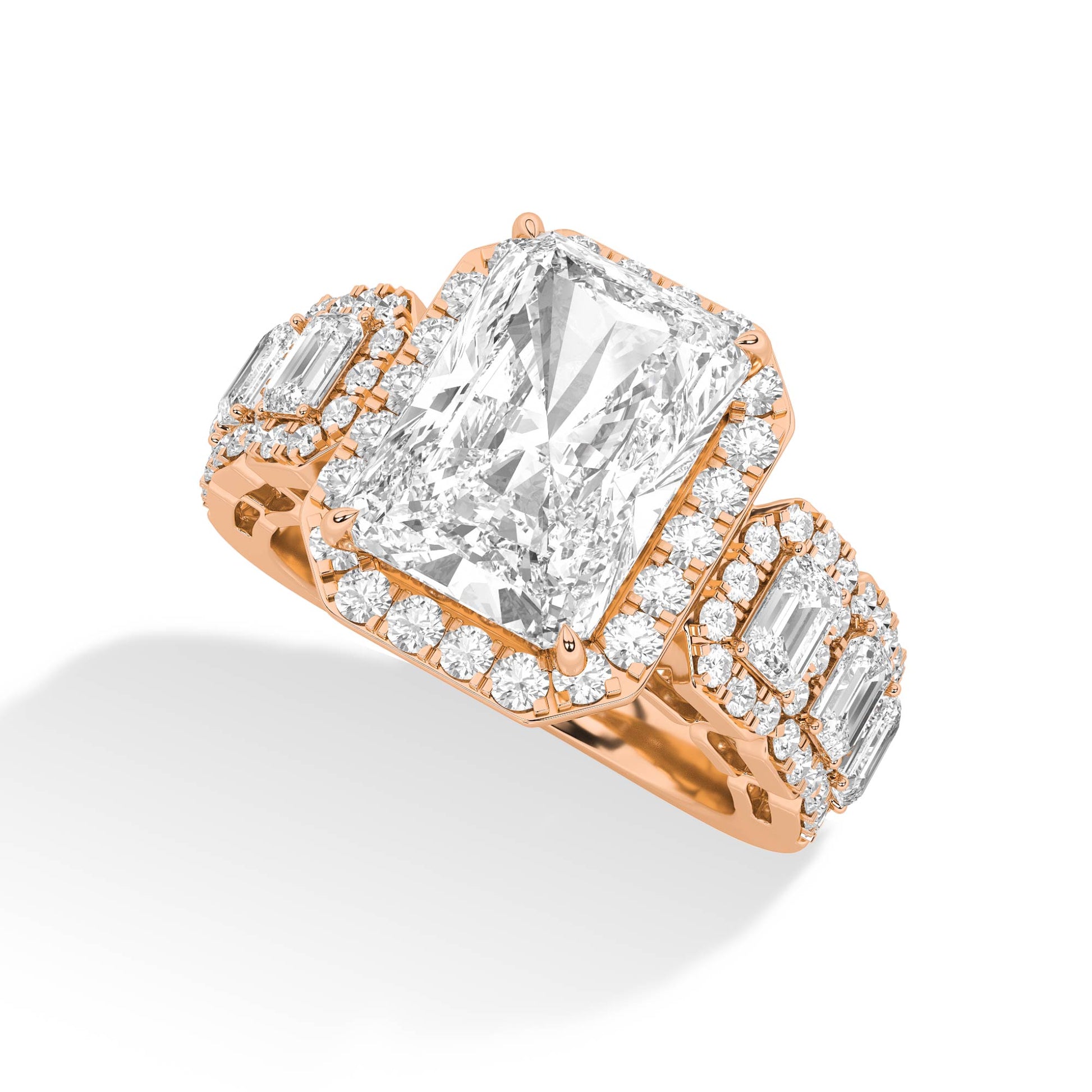 LR66673 lab-grown diamond ring