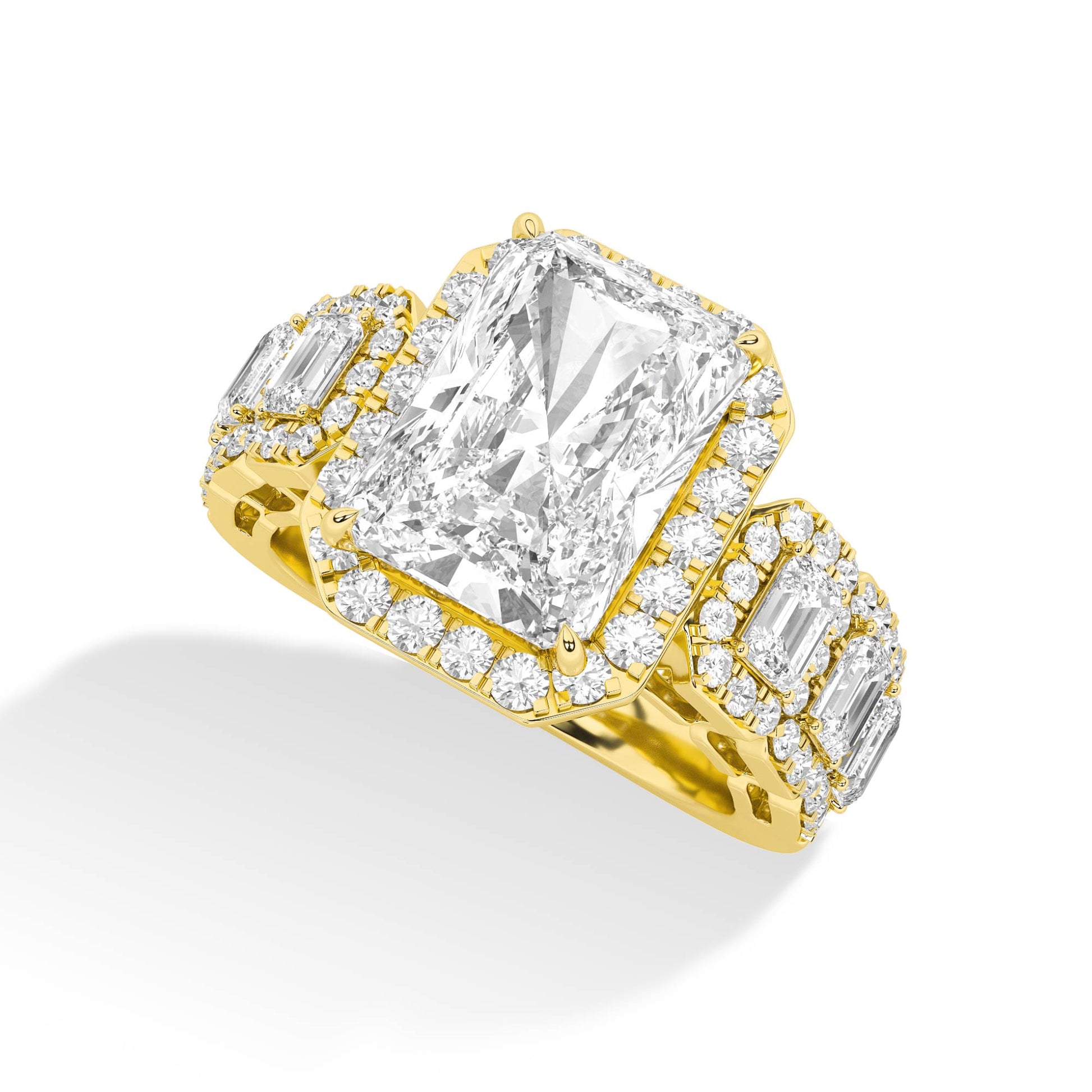 LR66673 lab-grown diamond ring