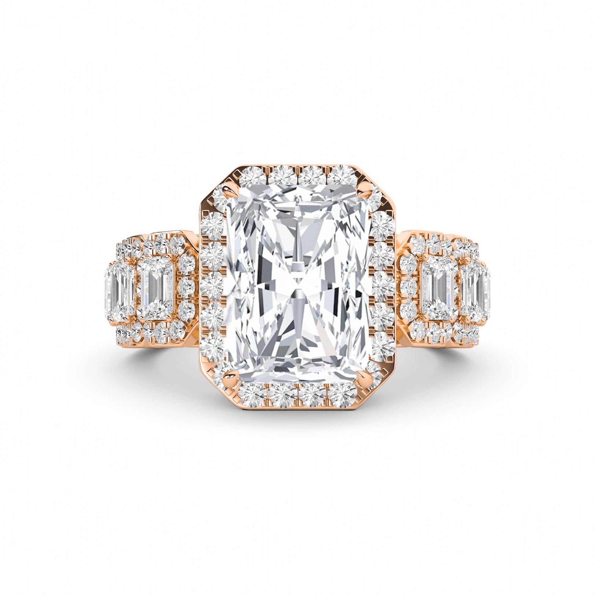 LR66673 lab-grown diamond ring