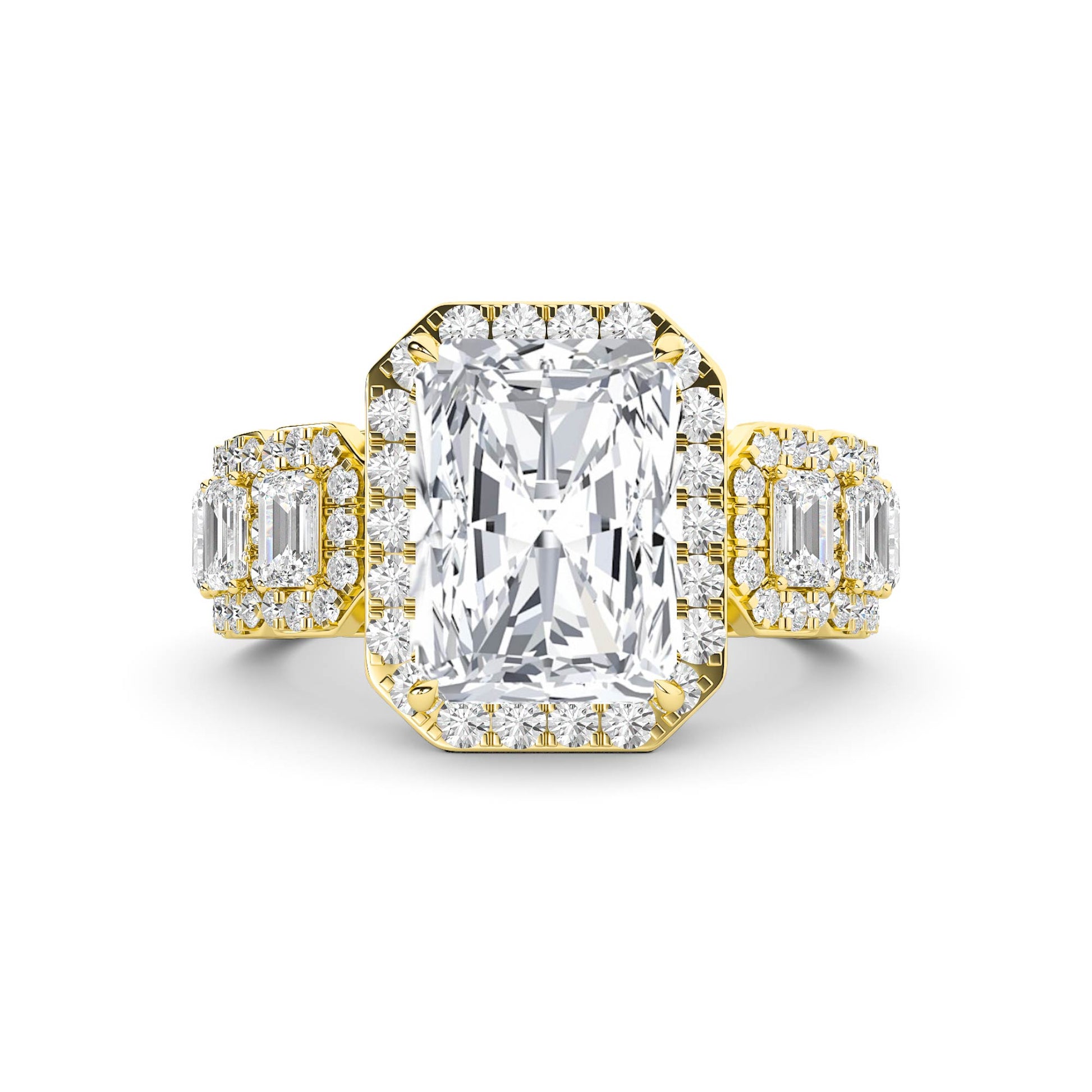 LR66673 lab-grown diamond ring