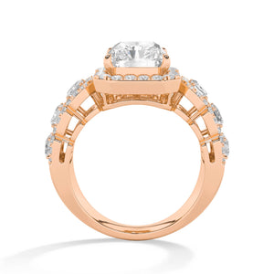 LR66673 lab-grown diamond ring
