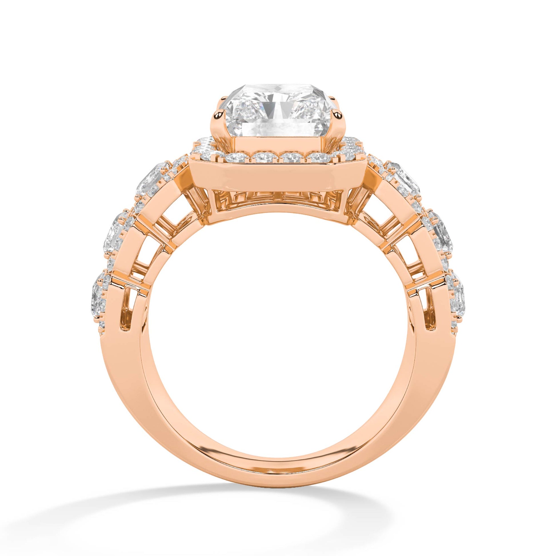 LR66673 lab-grown diamond ring