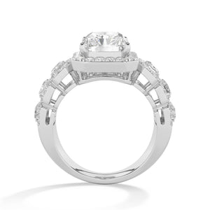 LR66673 lab-grown diamond ring