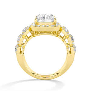 LR66673 lab-grown diamond ring
