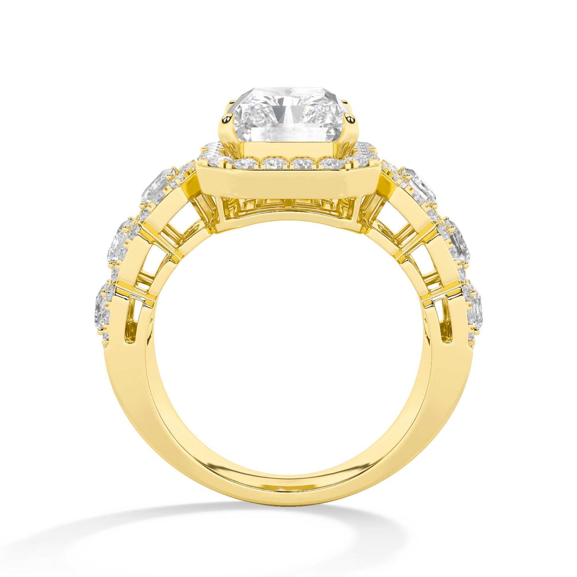 LR66673 lab-grown diamond ring