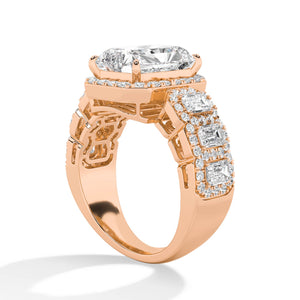 LR66673 lab-grown diamond ring
