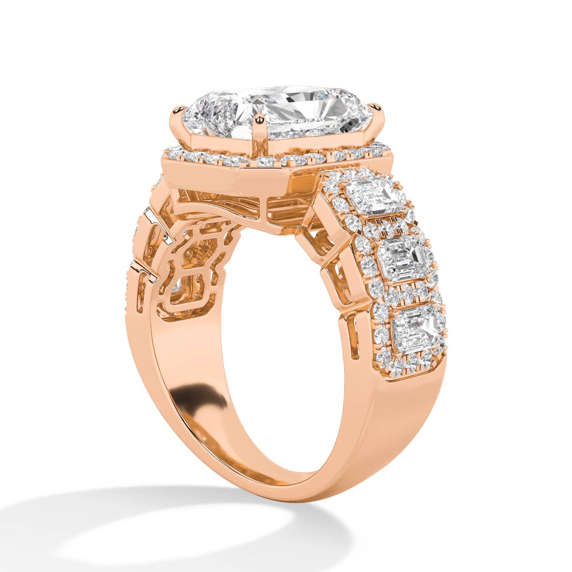 LR66673 lab-grown diamond ring