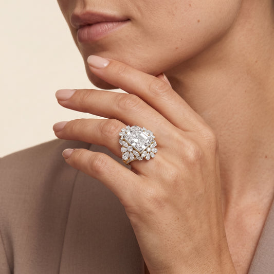 Cushion LG Diamond Ring