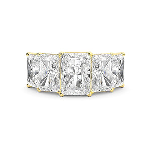 Radiant LG Diamond Ring