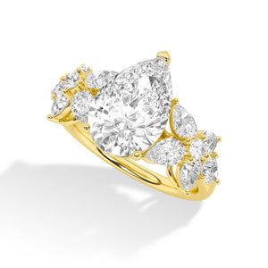 LR68567 lab-grown diamond ring