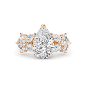 LR68567 lab-grown diamond ring