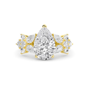 LR68567 lab-grown diamond ring