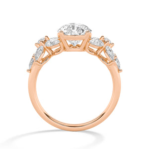 LR68567 lab-grown diamond ring