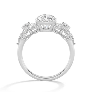 LR68567 lab-grown diamond ring
