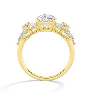 LR68567 lab-grown diamond ring