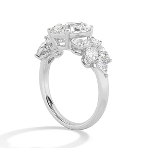 LR68567 lab-grown diamond ring