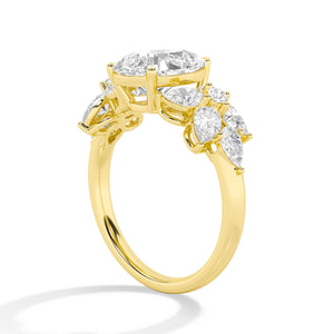 LR68567 lab-grown diamond ring