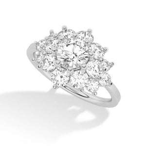 18K Lab-Grown Diamond Ring – LR68692 - White Gold