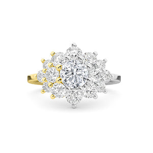 18K Lab-Grown Diamond Ring – LR68692 - White Gold