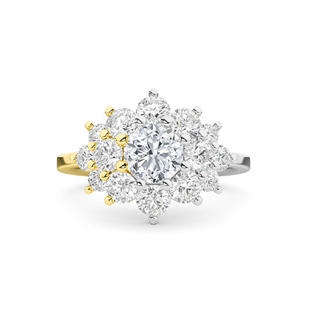 18K Lab-Grown Diamond Ring – LR68692 - White Gold