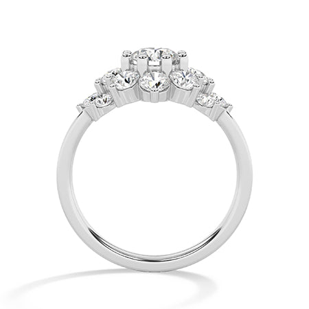 18K Lab-Grown Diamond Ring – LR68692 - White Gold