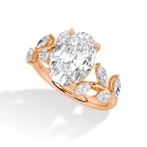 LR68702 lab-grown diamond ring