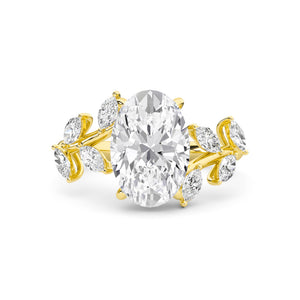 LR68702 lab-grown diamond ring