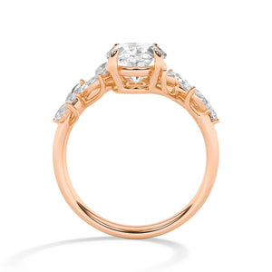 LR68702 lab-grown diamond ring