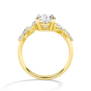 LR68702 lab-grown diamond ring