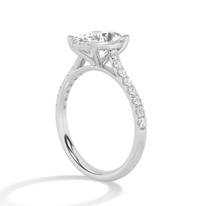 18K Lab-Grown Diamond Ring – LR68754 - White Gold