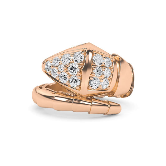 18K Lab-Grown Diamond Ring – LR68756 - Product view
