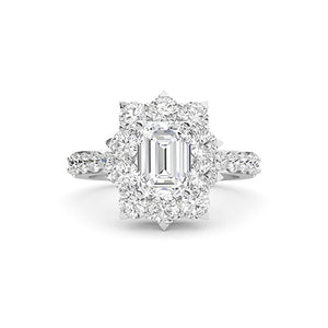 LG Diamond Ring in Rose Gold - BH Diamond Center Antwerp