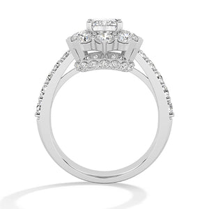 LG Diamond Ring in Yellow Gold - BH Diamond Center Antwerp