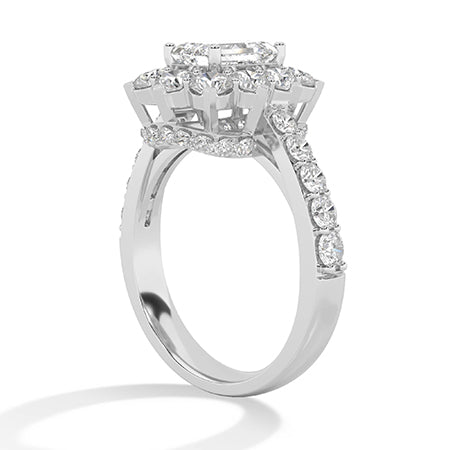 LG Diamond Ring in Rose Gold - BH Diamond Center Antwerp