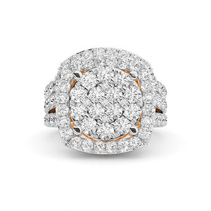 LG diamanten ring in Geelgoud - BH Diamond Center Antwerpen
