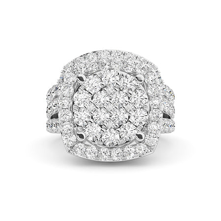 LG diamanten ring in Geelgoud - BH Diamond Center Antwerpen