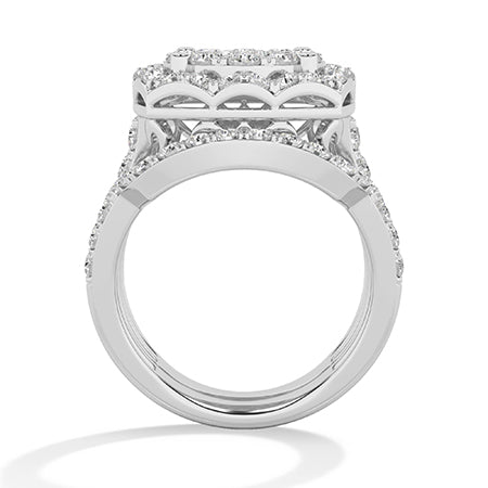 LG diamanten ring in Geelgoud - BH Diamond Center Antwerpen