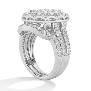 LG diamanten ring in Geelgoud - BH Diamond Center Antwerpen