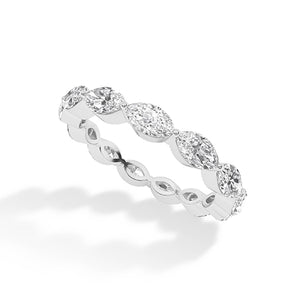Bague en diamant LG en or rose - BH Diamond Center Anvers