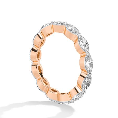Bague en diamant LG en or rose - BH Diamond Center Anvers