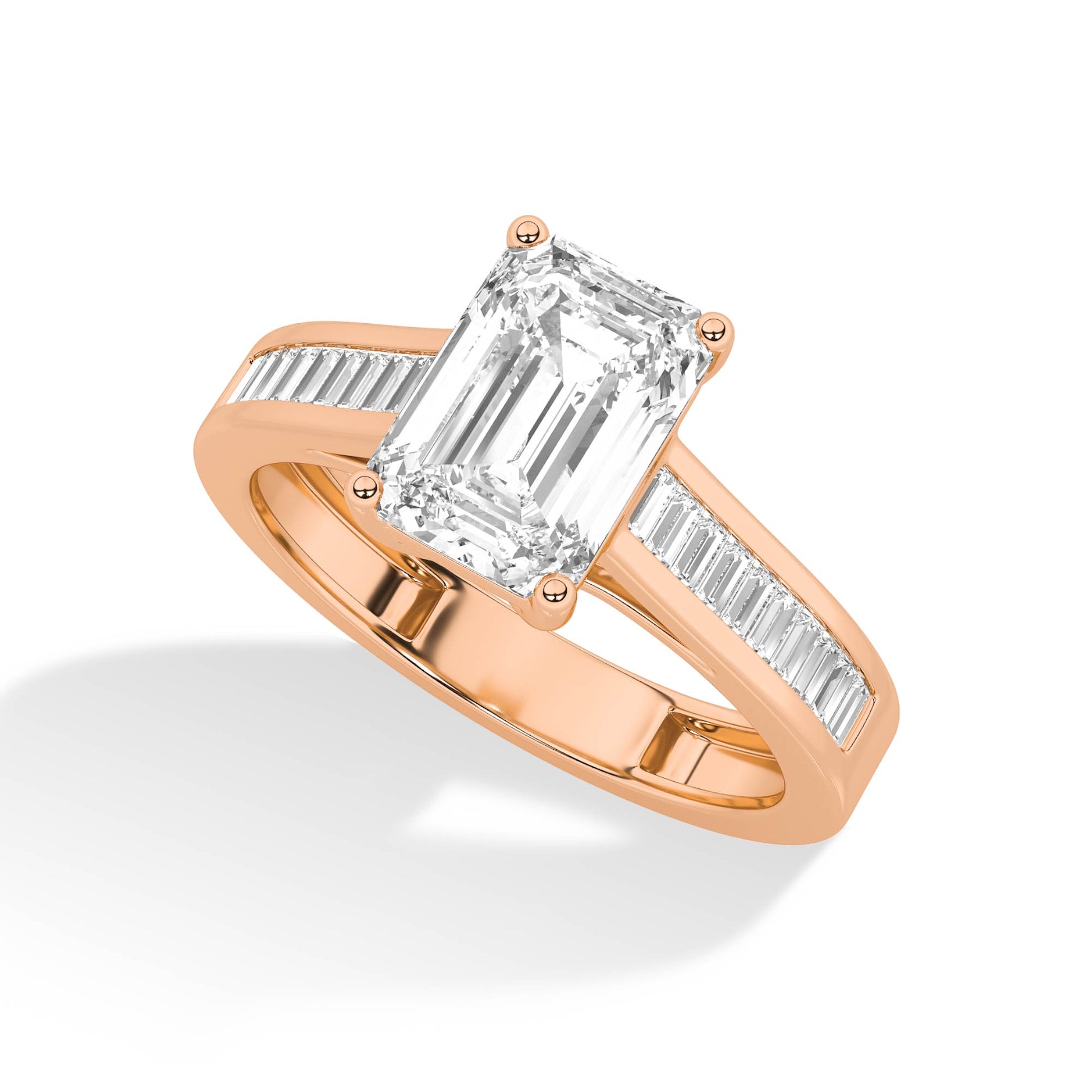LR68698 lab-grown diamond ring
